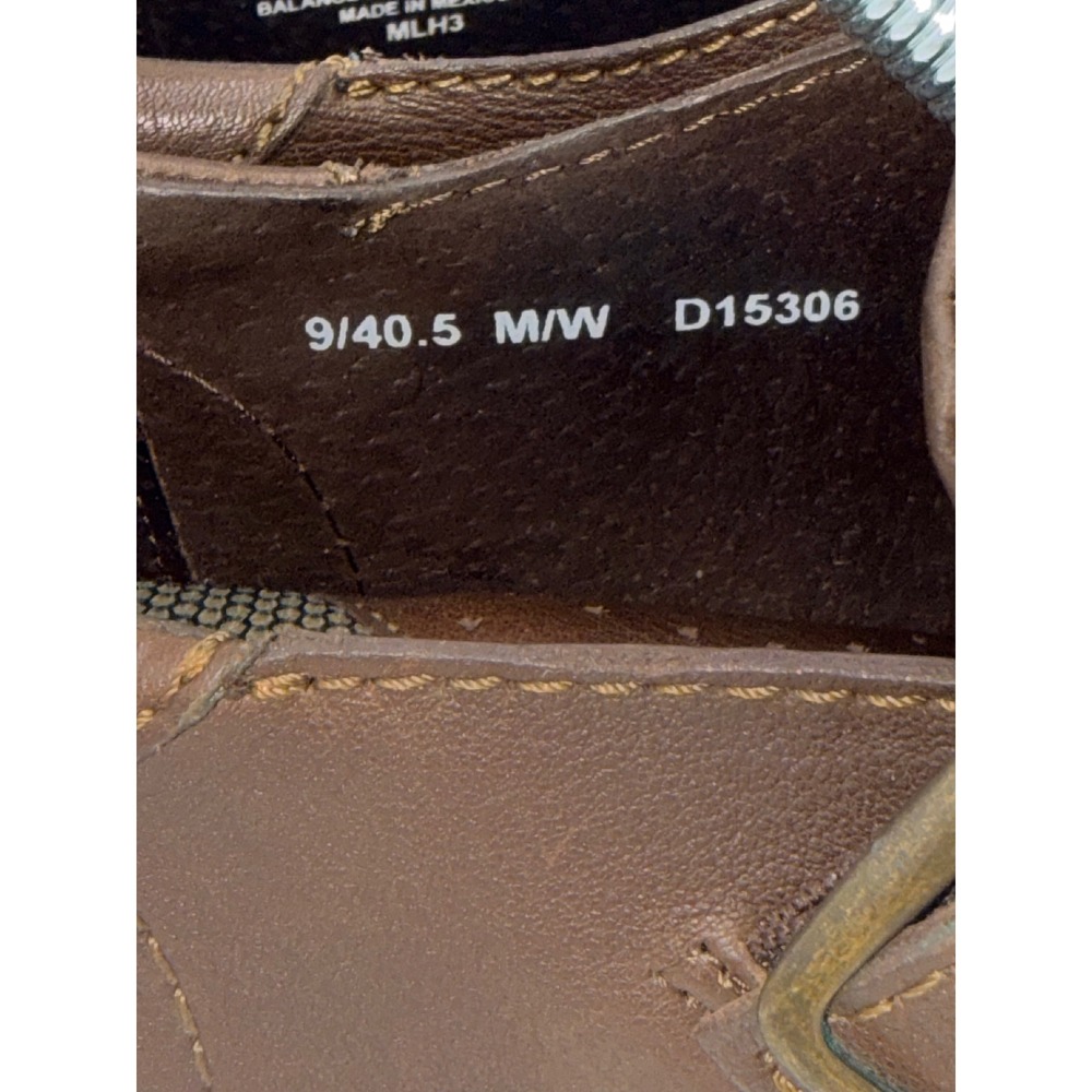 Born Loafers Women 9 Brown Leather Monk Strap Buckle - Picture 8 of 8